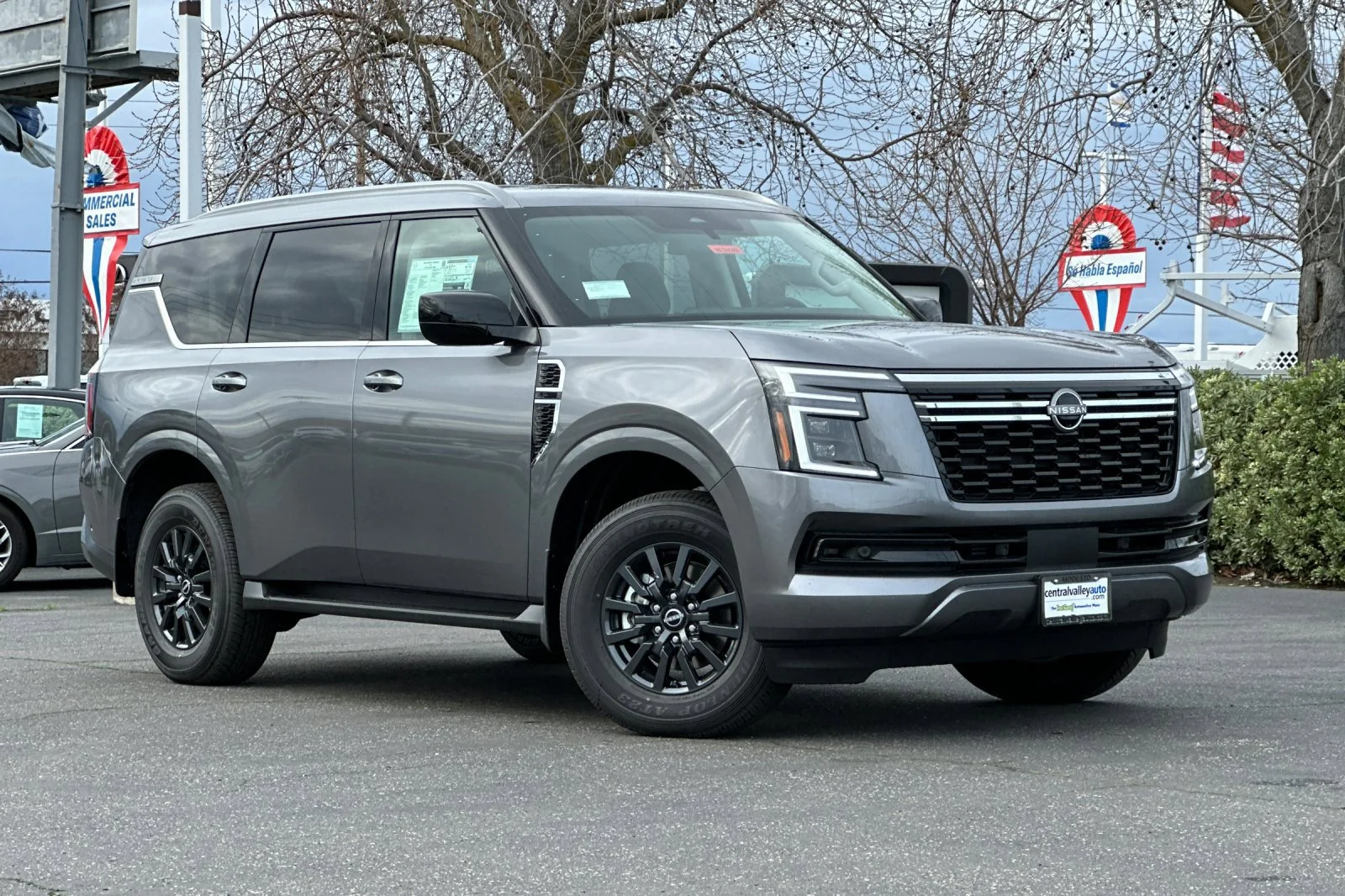 New 2026 Gun Metallic Nissan SV image 2