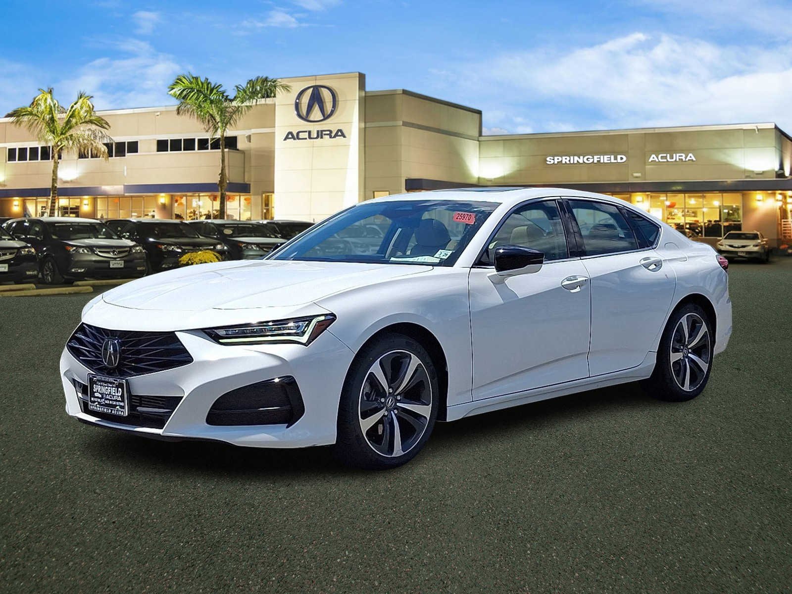 Certified Used 2024 Platinum White Pearl Acura TECH image 3