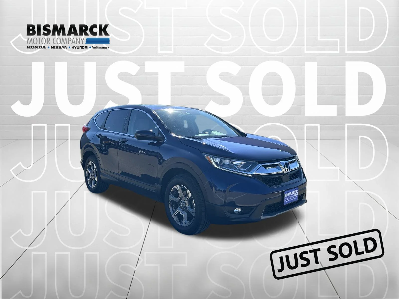 Used 2017 Blue Honda EX-L image 2