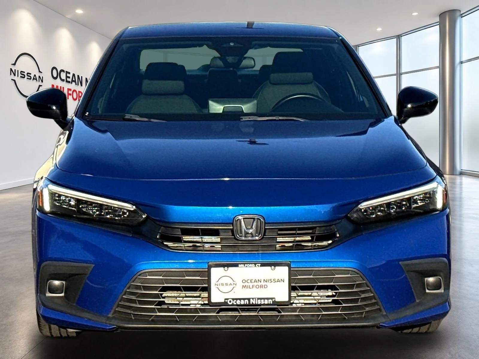 Used 2022 Aegean Blue Metallic Honda Sport image 2