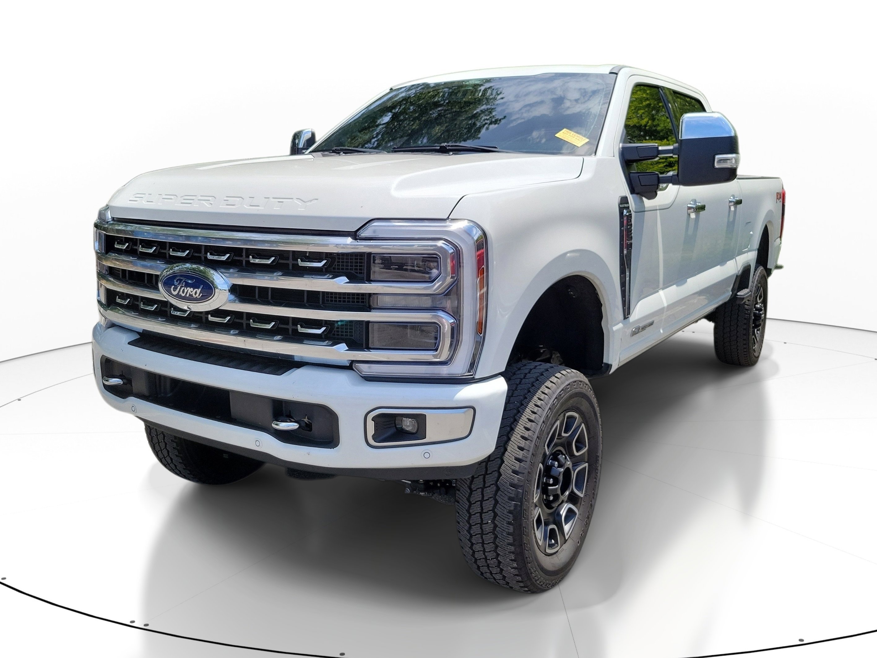 Used 2024 White Metallic Ford Platinum image 2