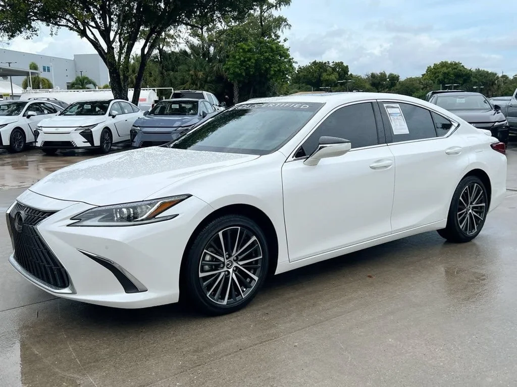 Certified Used 2024 EMINENT WHITE PEARL Lexus 300h image 3