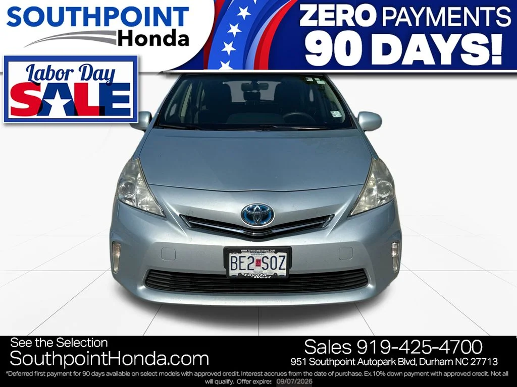 Used 2012 Toyota Prius v Five with VIN JTDZN3EU5C3177796 for sale in Durham, NC
