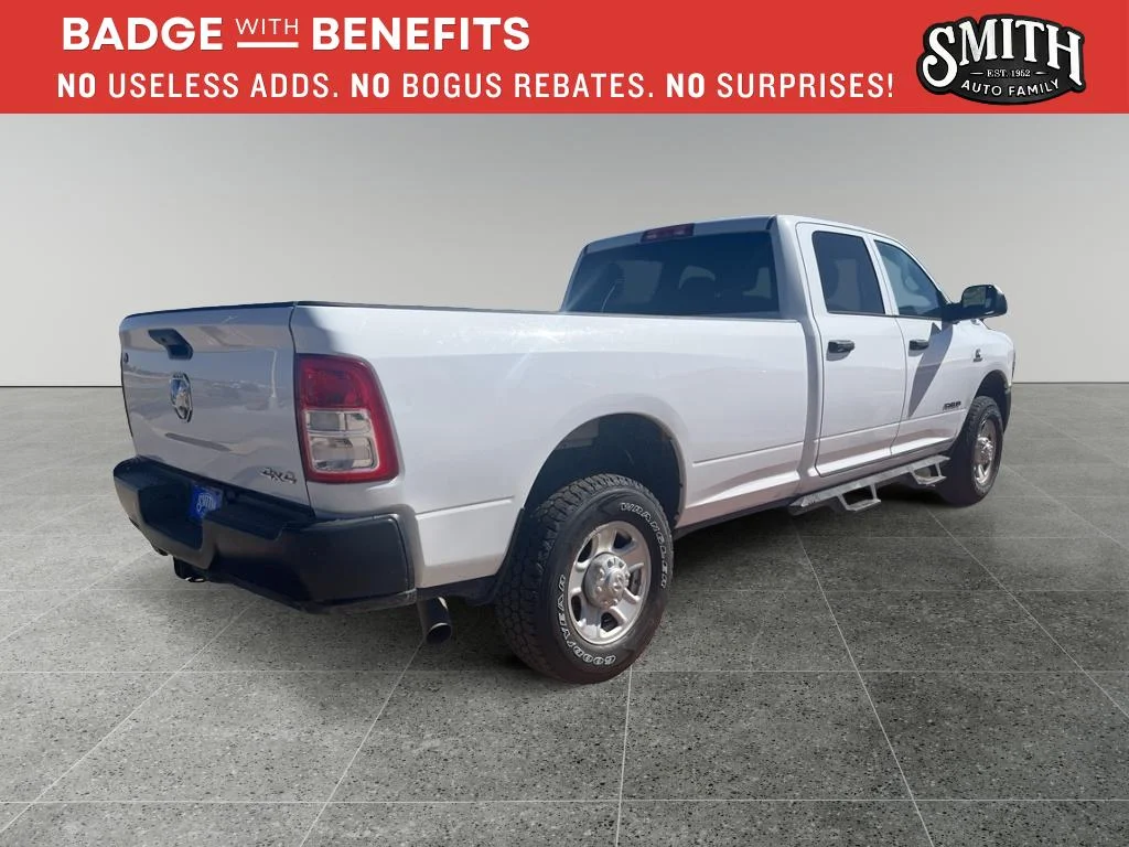 Used 2022 Bright White Clearcoat Ram Tradesman image 4