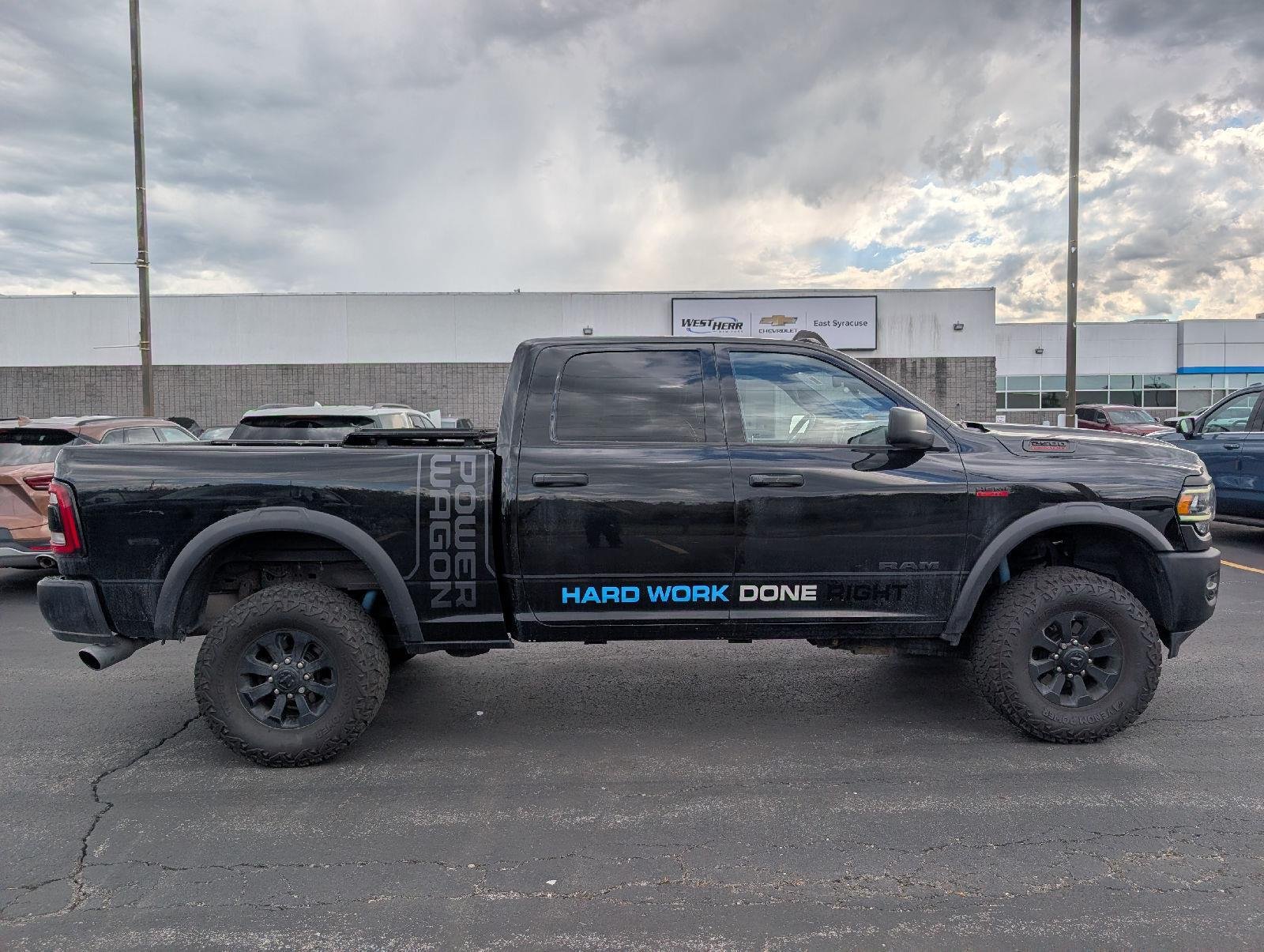 Used 2021 Diamond Black Crystal Pearlcoat Ram Power Wagon image 6