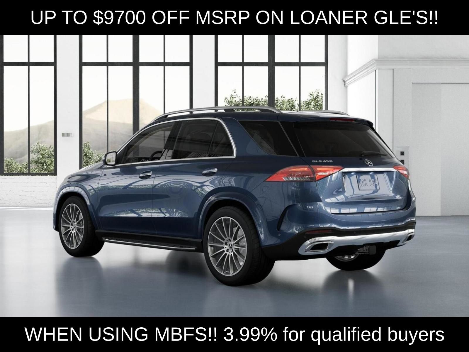 Certified Used 2026 Blue Mercedes-Benz GLE 450 image 31