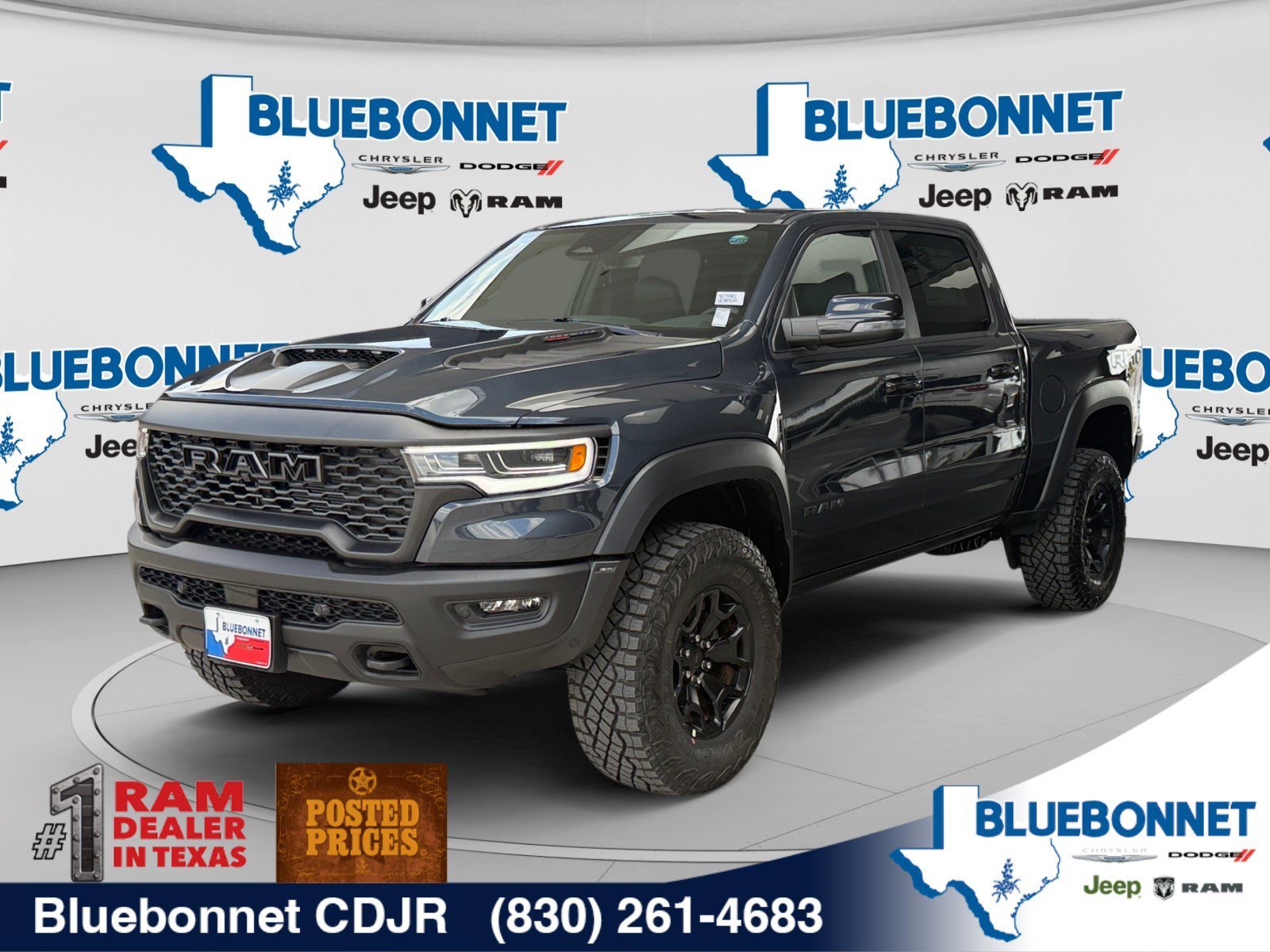 New 2026 Forged Blue Metallic Exterior Paint RAM RHO image 1