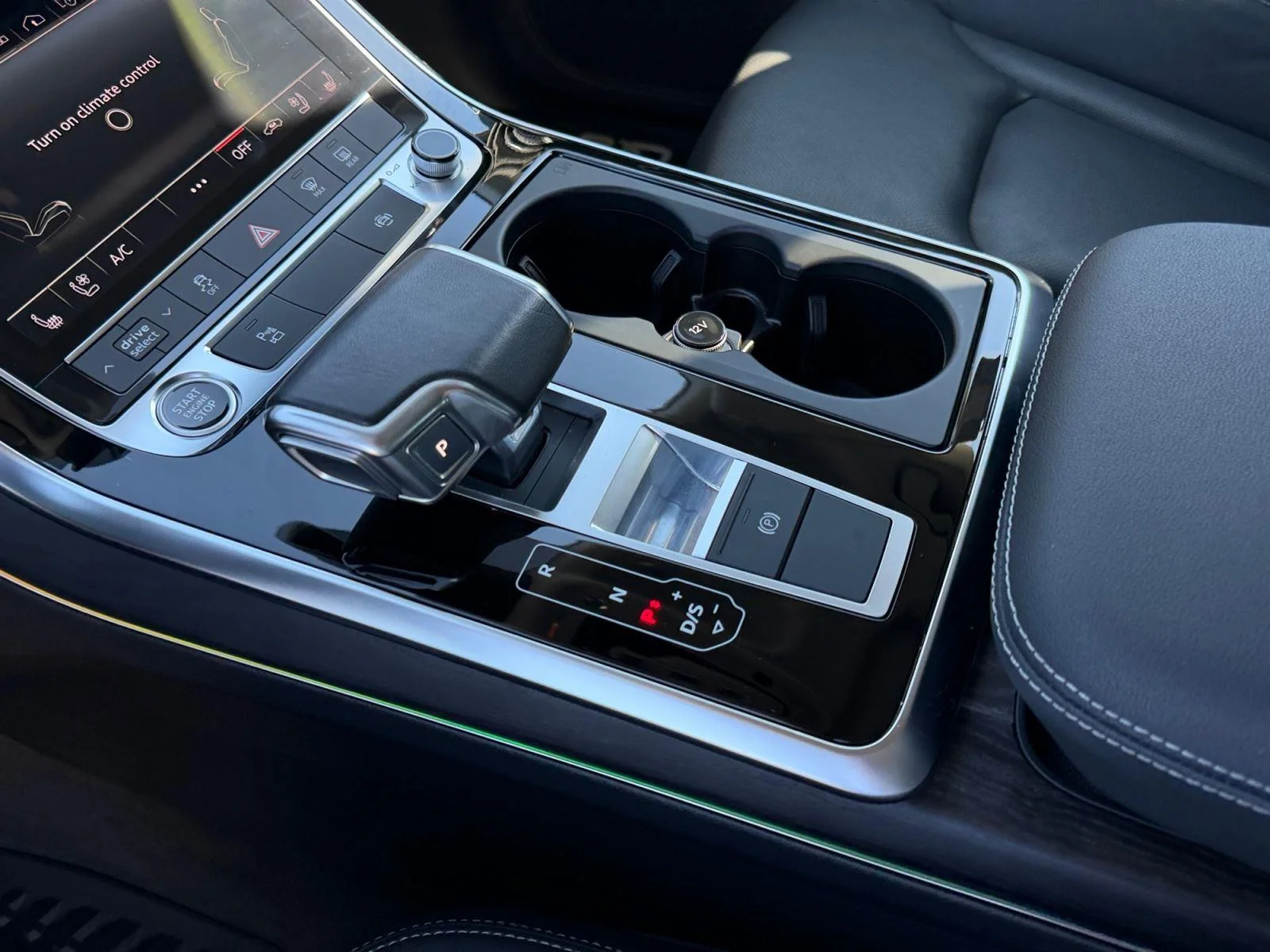 Used 2022 Galaxy Blue Metallic Audi Premium Plus image 23