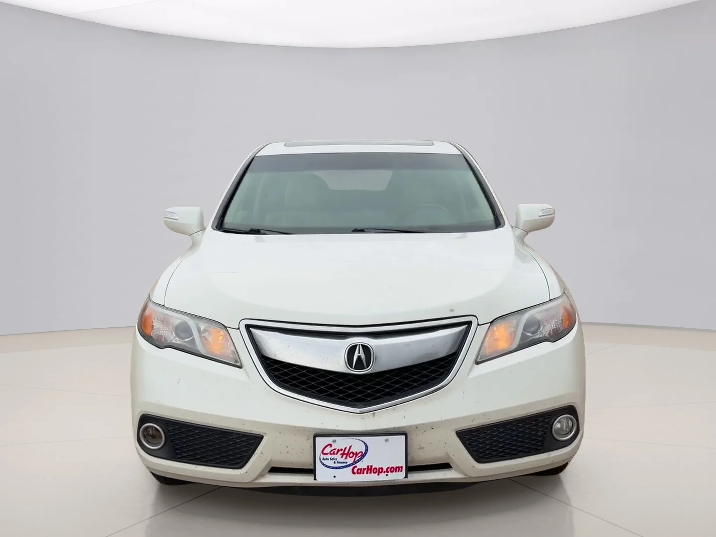 Used 2014 White Acura TECH PKG image 8