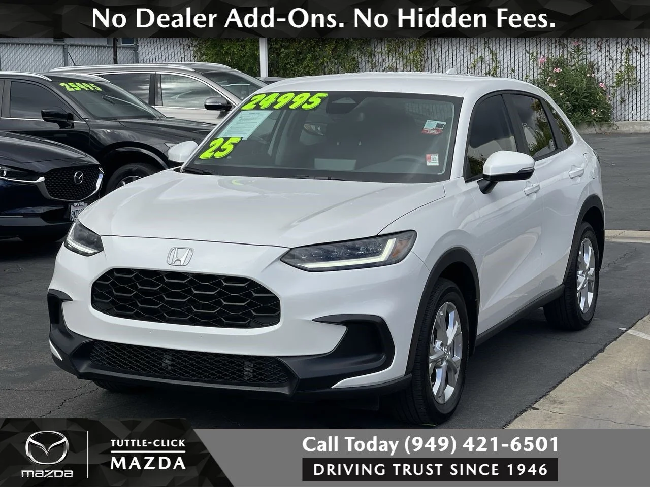 Used 2025 White Honda LX image 12