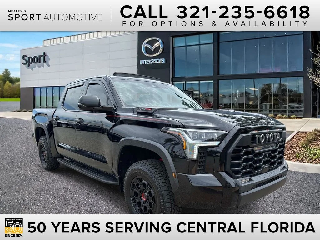 Used 2024 Black Toyota TRD Pro image 1