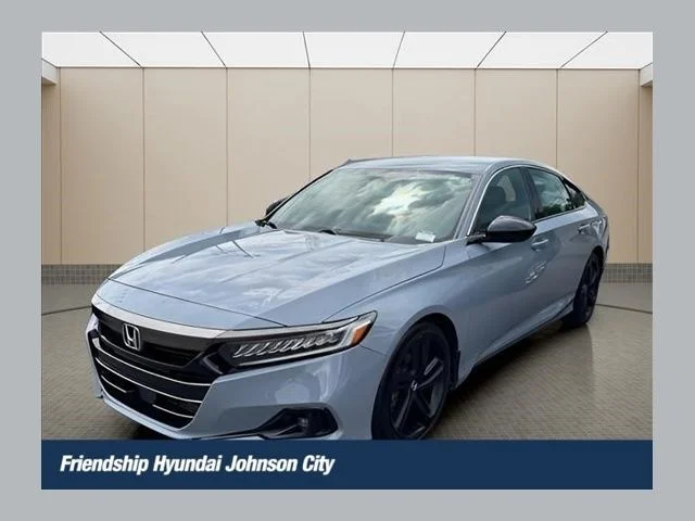 Used 2021 Gray Honda Sport image 1