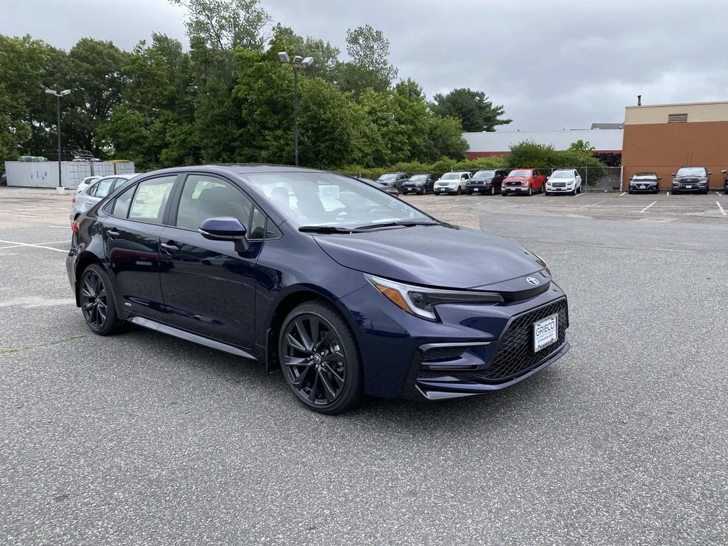 New 2026 Blue Toyota SE image 1