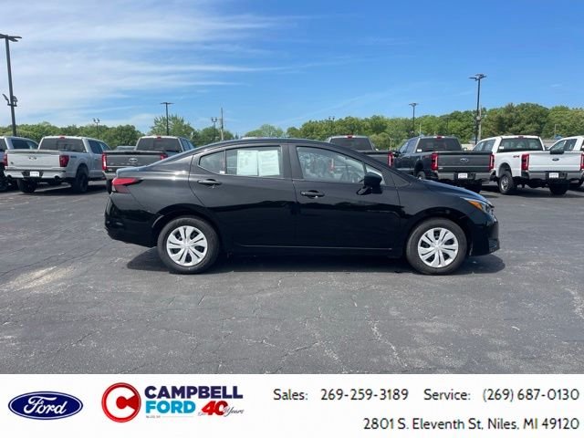 Used 2025 Nissan Versa Sedan S with VIN 3N1CN8DV2SL844813 for sale in Niles, MI