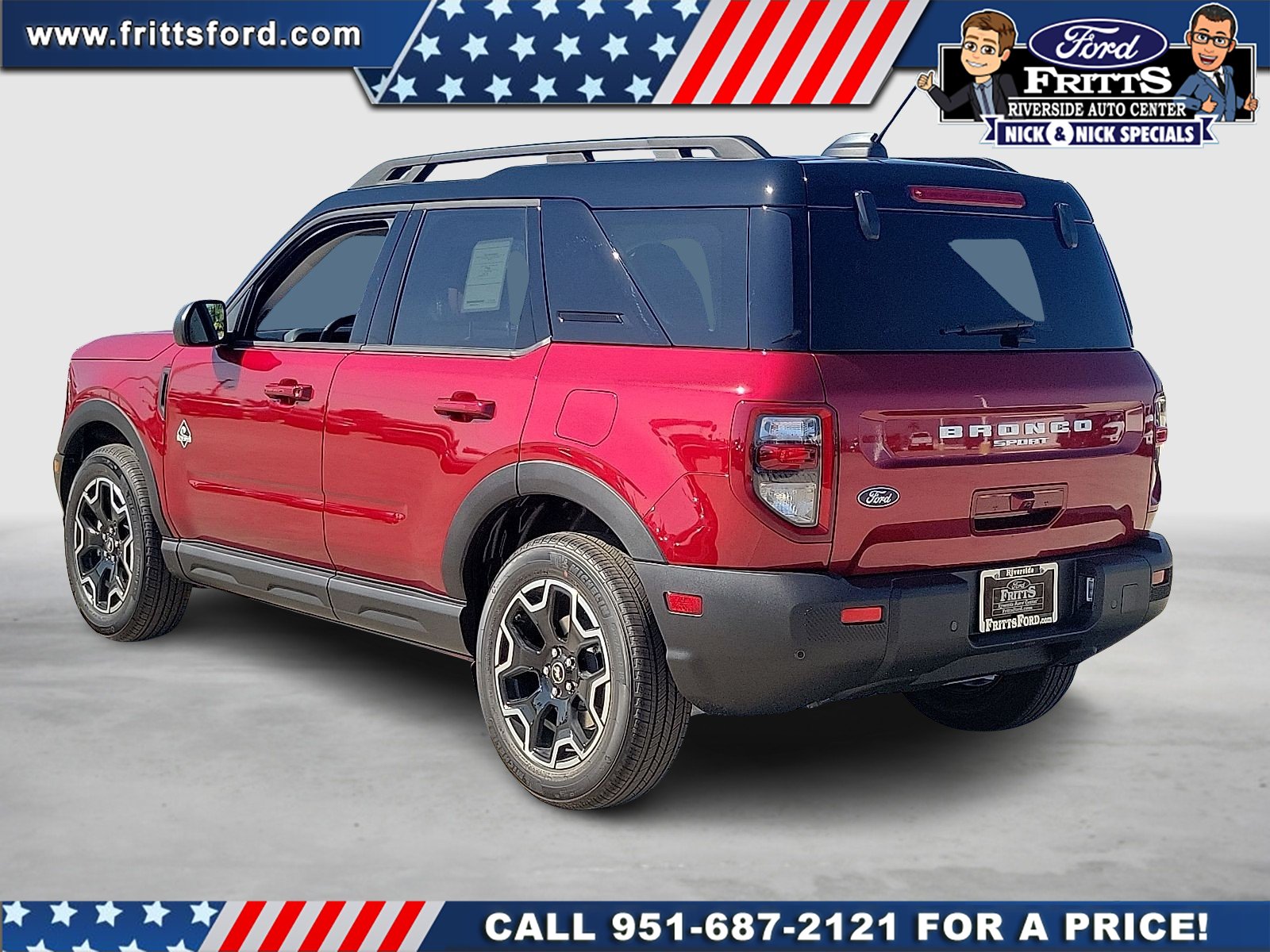 New 2026 Ruby Red Metallic Tinted Clearcoat Ford Outer Banks® image 2