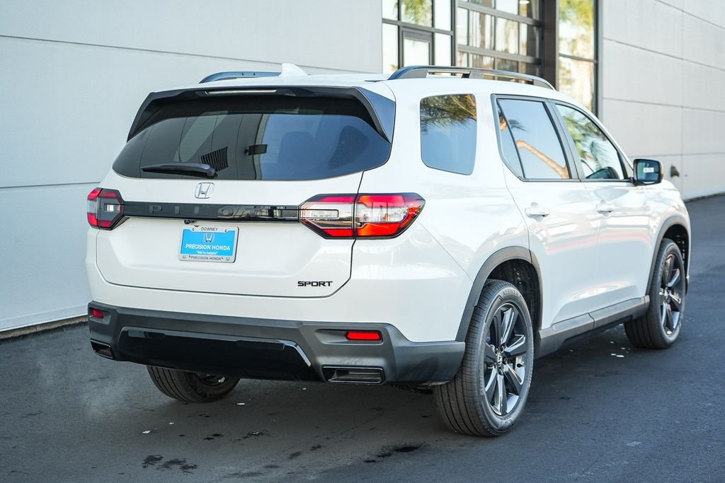 New 2026 Platinum White Pearl Honda Sport image 7