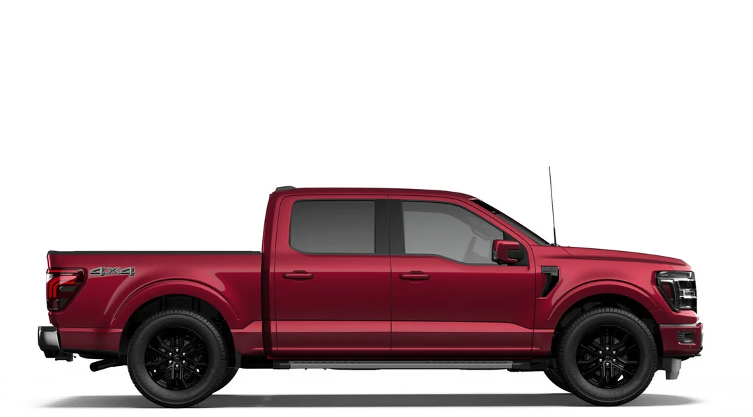 New 2026 RUBY RED METALLIC TINTED CC Ford Lariat image 5