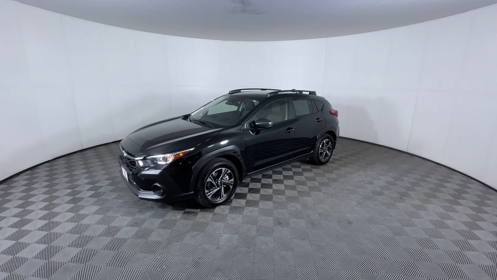 Used 2024 Crystal Black Silica Subaru Premium image 4