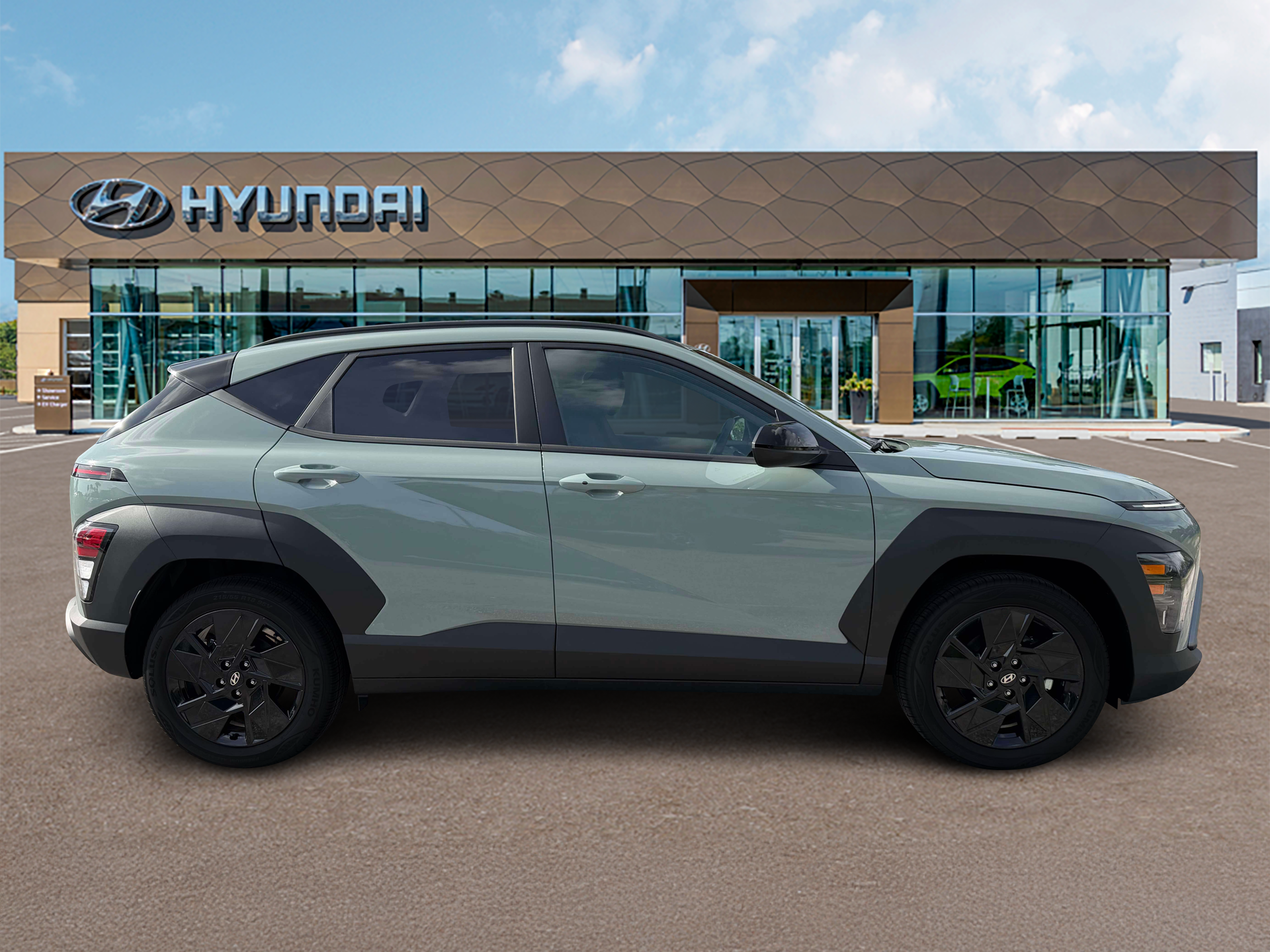 New 2027 Green Hyundai SEL Sport FWD image 9