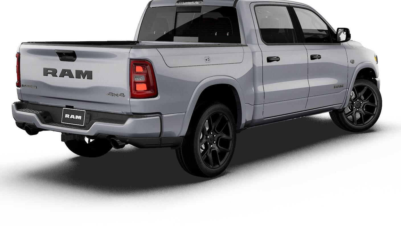 New 2027 Silver Zynith Exterior Paint RAM LARAMIE image 2