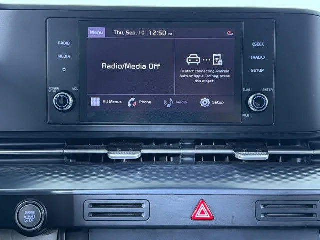 Used 2022 CERAMIC SILVER Kia LX image 14