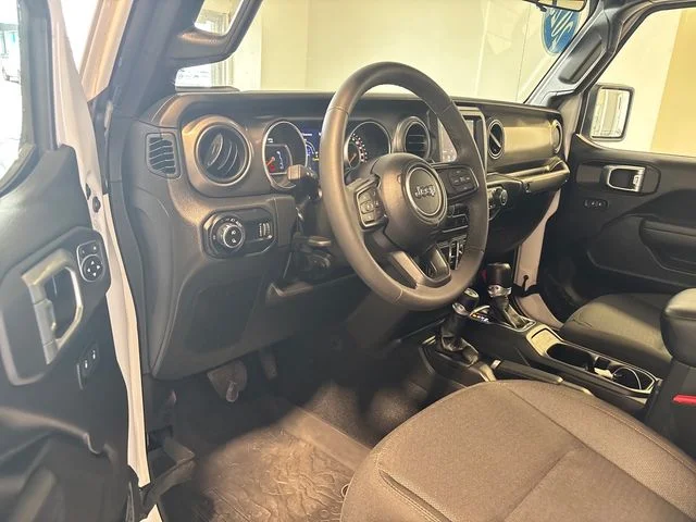 Used 2023 Bright White Clearcoat Jeep Willys image 8
