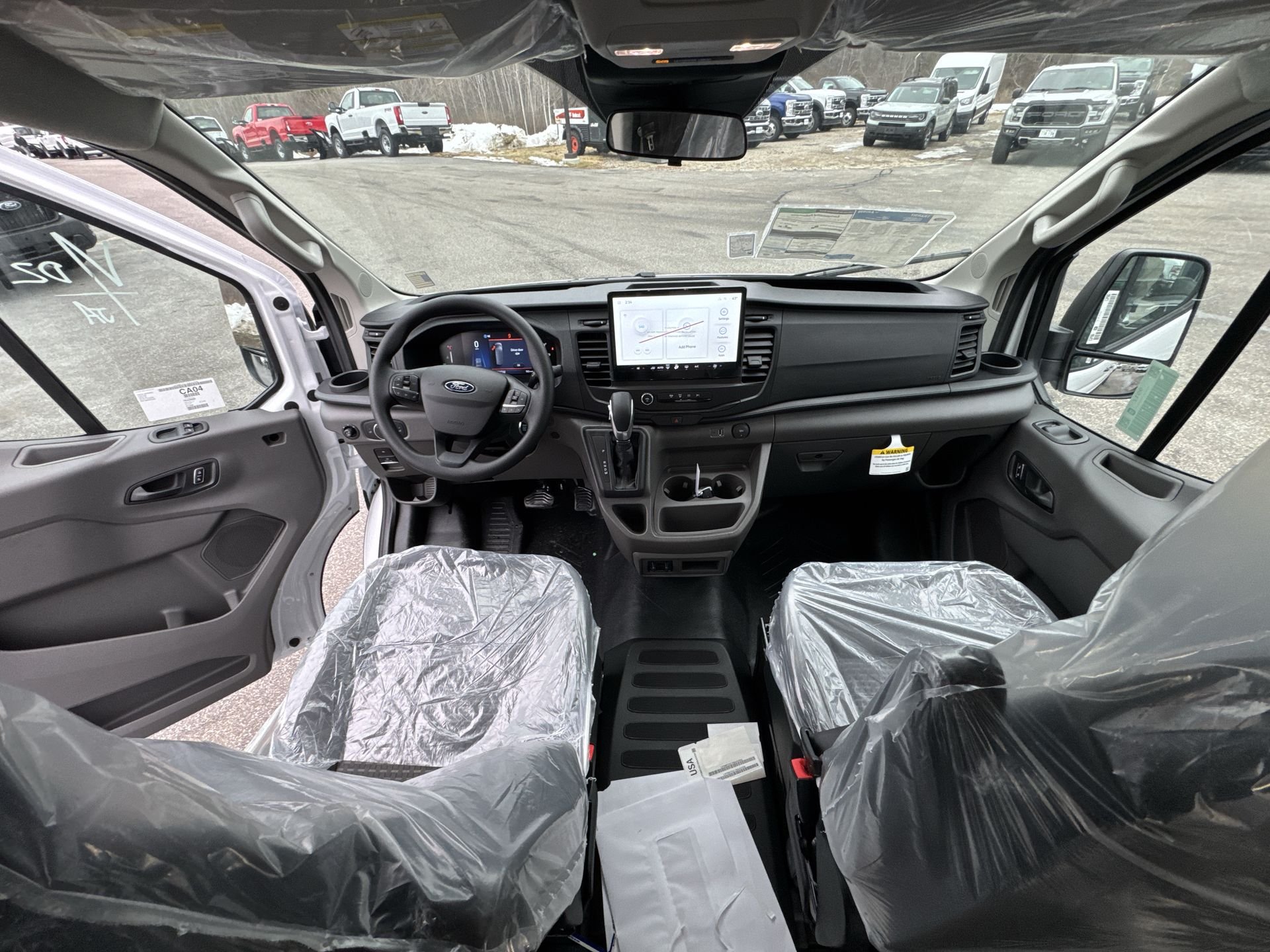 New 2026 Oxford White Ford Cargo Van image 5