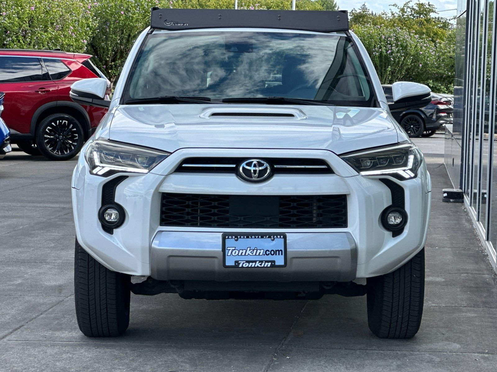 Used 2021 Super White Toyota TRD Off-Road Premium image 7