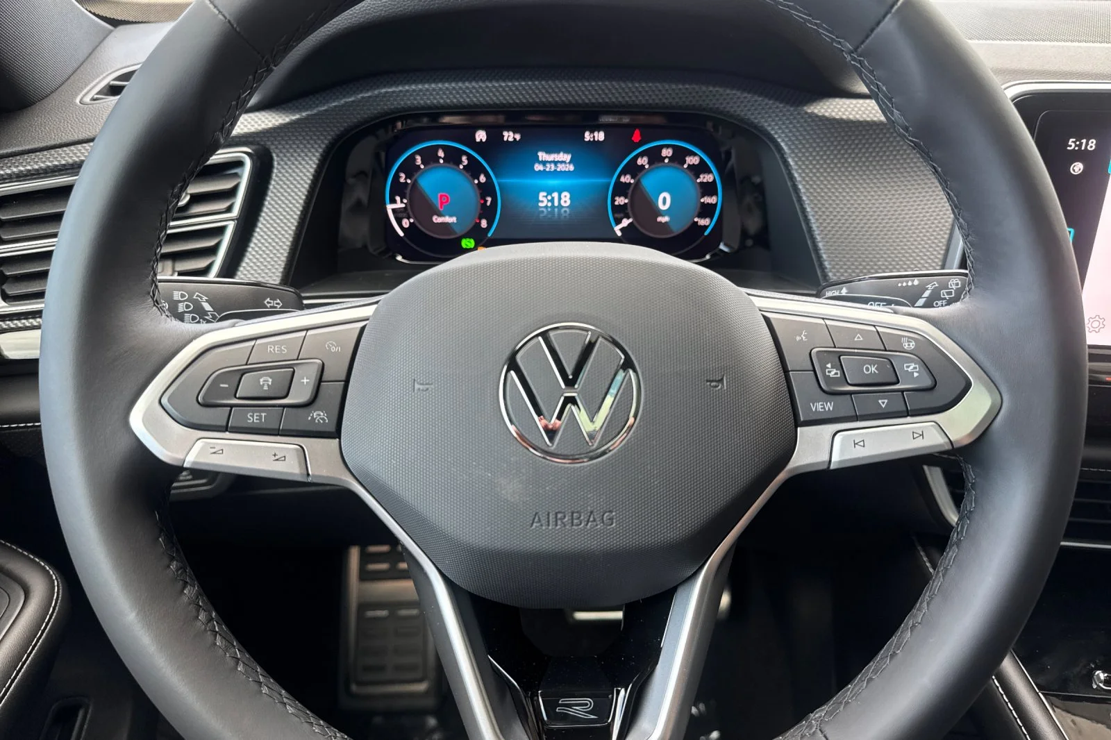 New 2026 Gray Volkswagen 2.0T SEL R-Line Black image 24