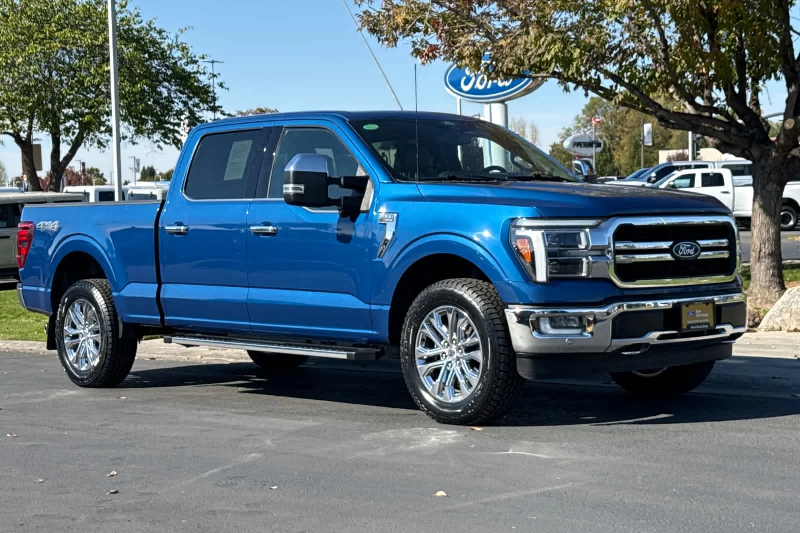 Certified Used 2024 Atlas Blue Metallic Ford LARIAT image 9