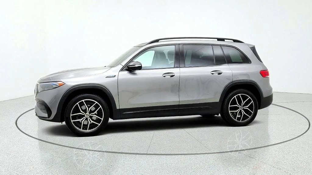 Used 2022 Mountain Grey Metallic Mercedes-Benz EQB 350 4MATIC SUV w/ AMG® Night Pkg & Driver Assist Pkg image 8