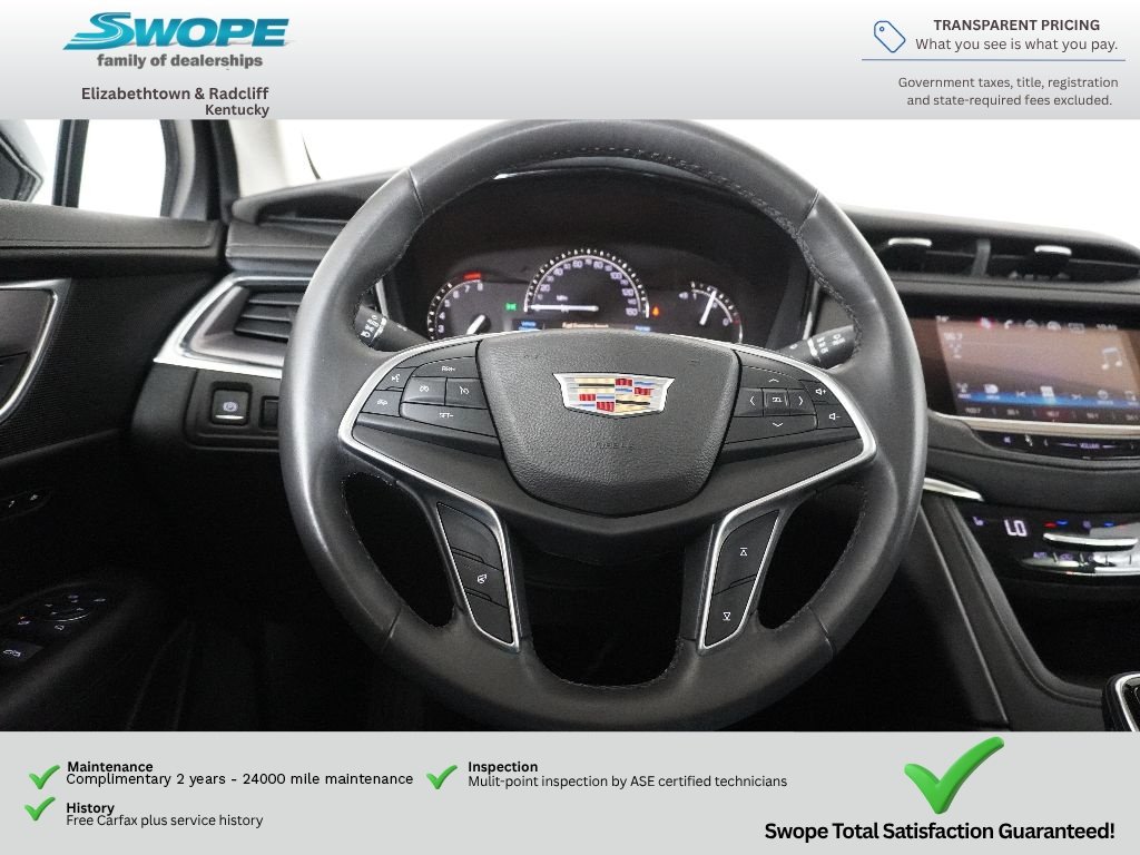 Used 2017 Stellar Black Metallic Cadillac Luxury FWD image 16