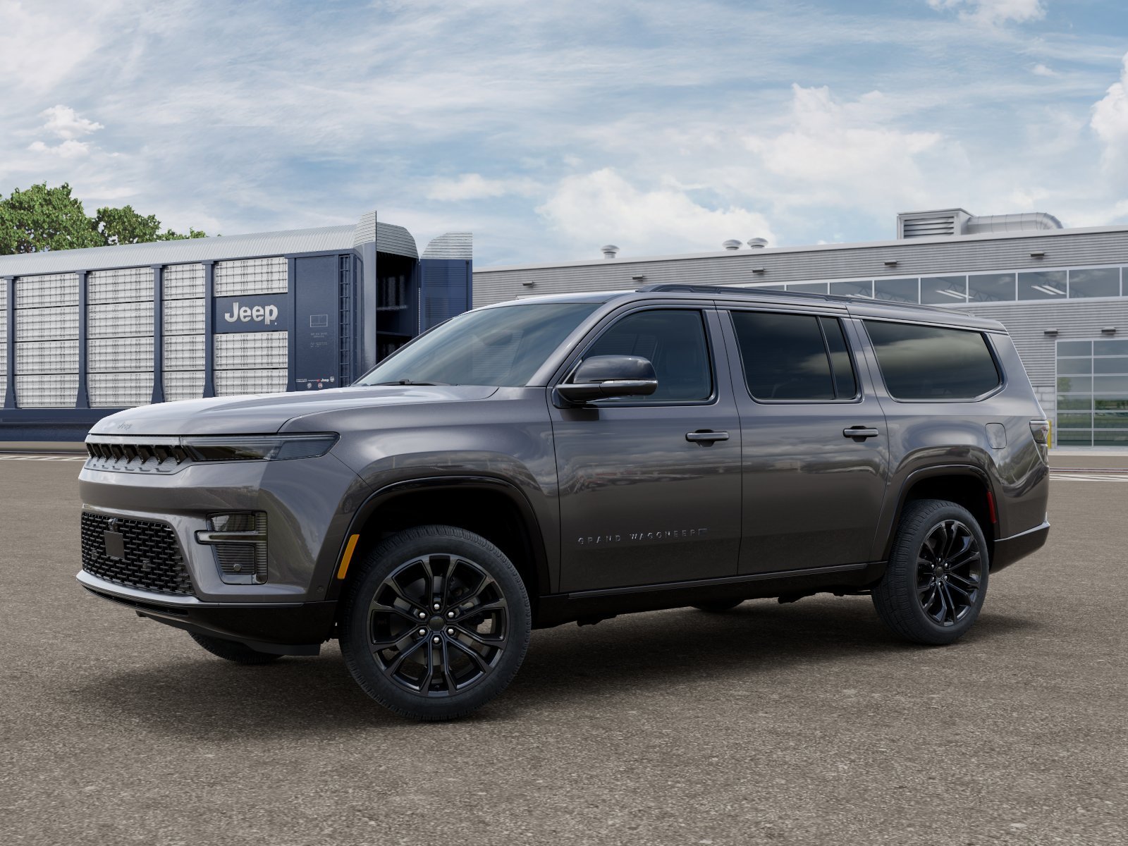 New 2026 Baltic-Gray Metallic Clear-Coat Exterior Paint Jeep Summit Obsidian image 2