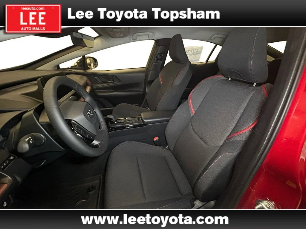 New 2025 Red Toyota SE image 9