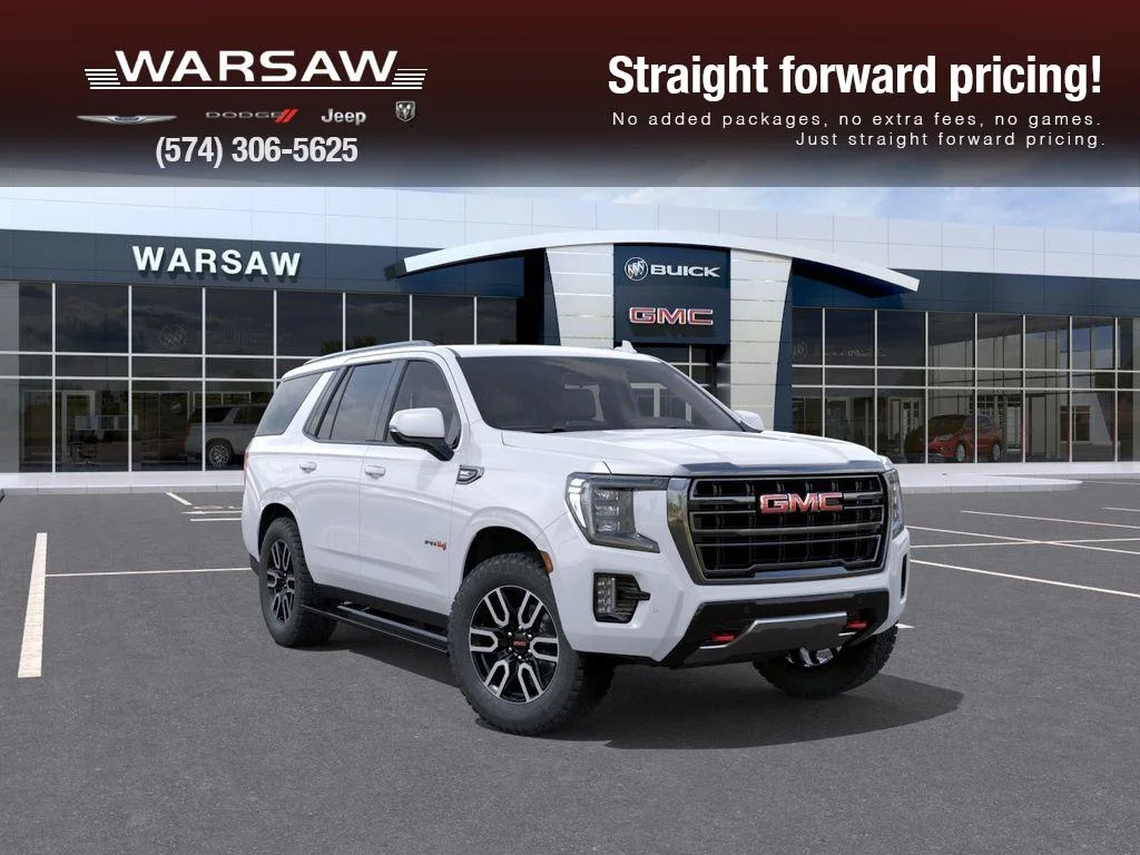 Used 2023 Summit White GMC AT4 image 1