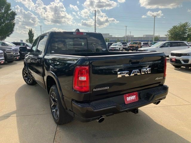 Used 2025 Diamond Black Crystal Pearlcoat Ram Laramie image 7