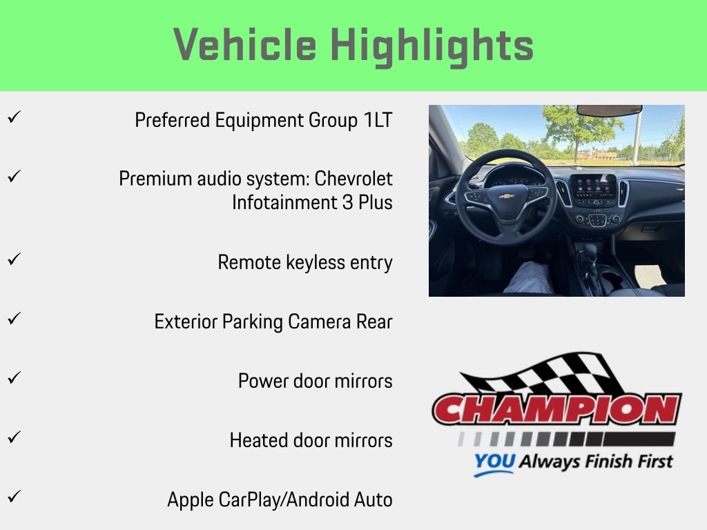 Used 2023 White Chevrolet LT 1LT image 6