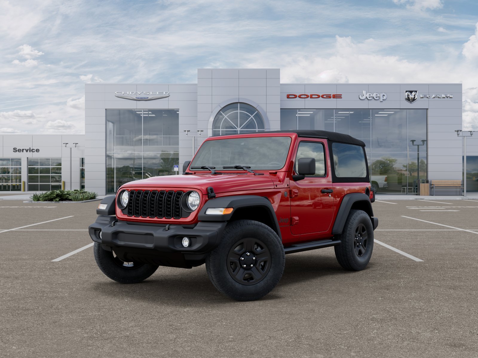New 2026 Firecracker Red Clearcoat Jeep Sport image 29