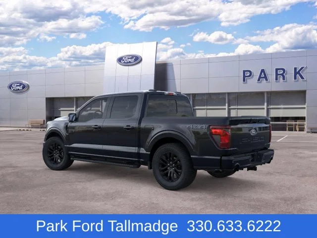 New 2026 Agate Black Metallic Ford XLT image 4