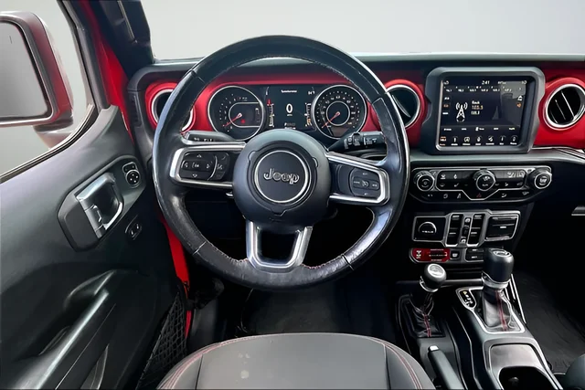 Used 2018 Red Jeep Unlimited Rubicon image 8