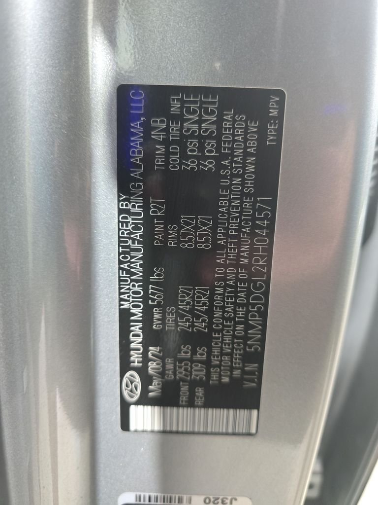Certified Used 2024 Silver Hyundai Calligraphy image 28