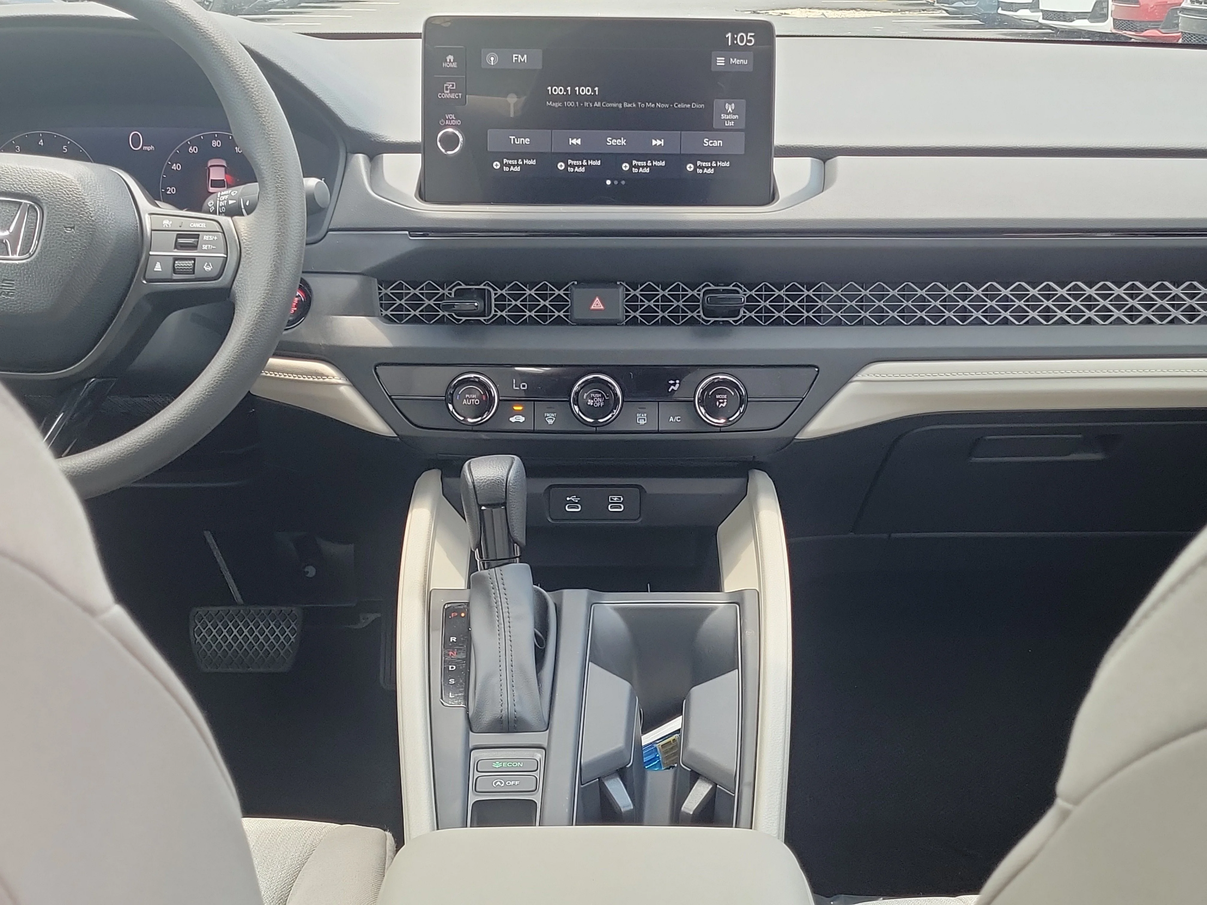 New 2026 Platinum White Pearl Honda LX image 5