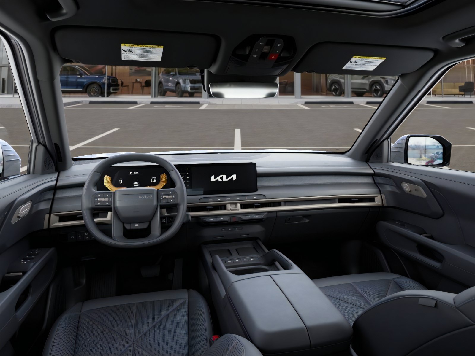 New 2027 Glacial White Pearl Kia EX image 14