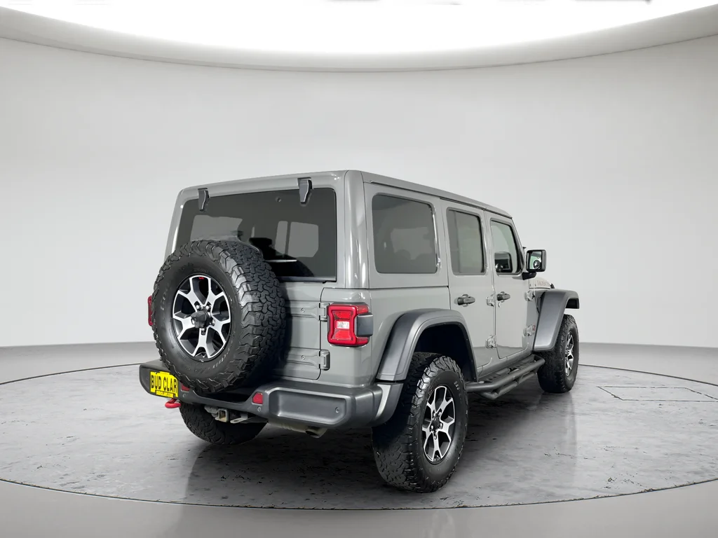 Used 2021 Gray Jeep Unlimited Rubicon image 3