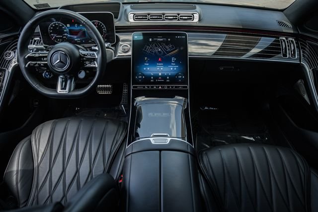 Certified Used 2025 Obsidian Black Metallic Mercedes-Benz S 63 E AMG® image 22