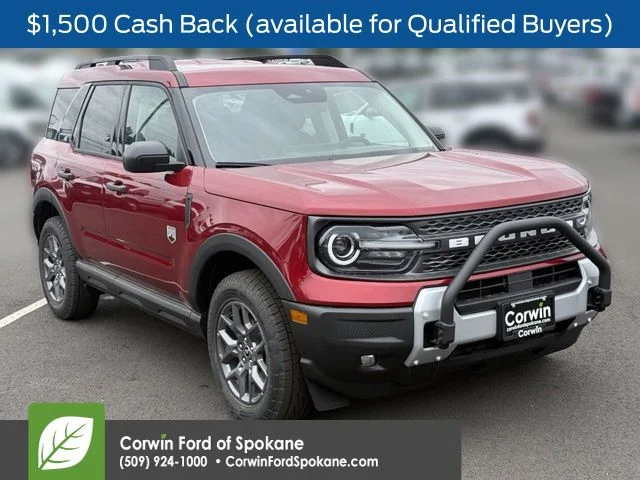 New 2026 Ruby Red Metallic Tinted Clearcoat Ford Big Bend image 1