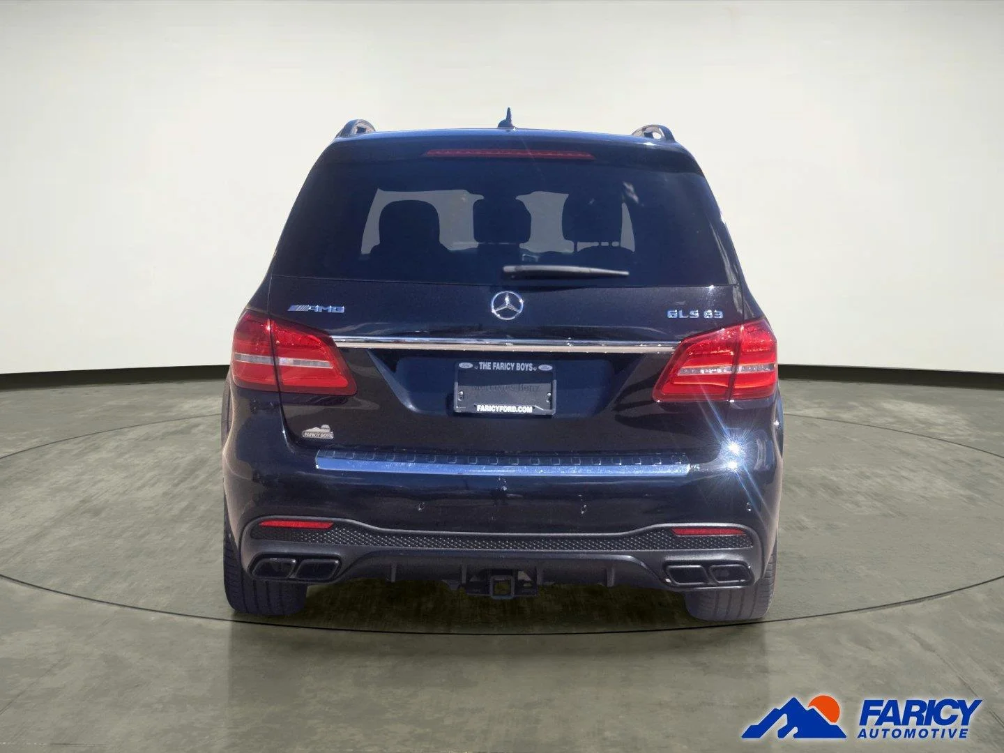 Used 2017 Obsidian Black Metallic Mercedes-Benz AMG® GLS 63 image 3