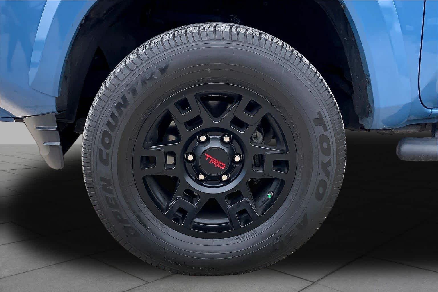 Used 2019 Cavalry Blue Toyota TRD Sport image 11