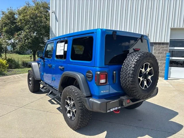 Certified Used 2022 Hydro Blue Pearlcoat Jeep Unlimited Rubicon image 9