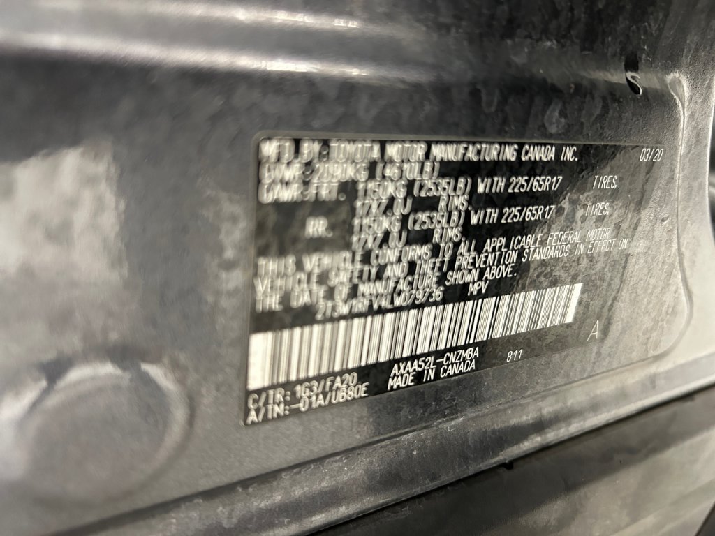 Used 2020 Gray Toyota XLE image 20